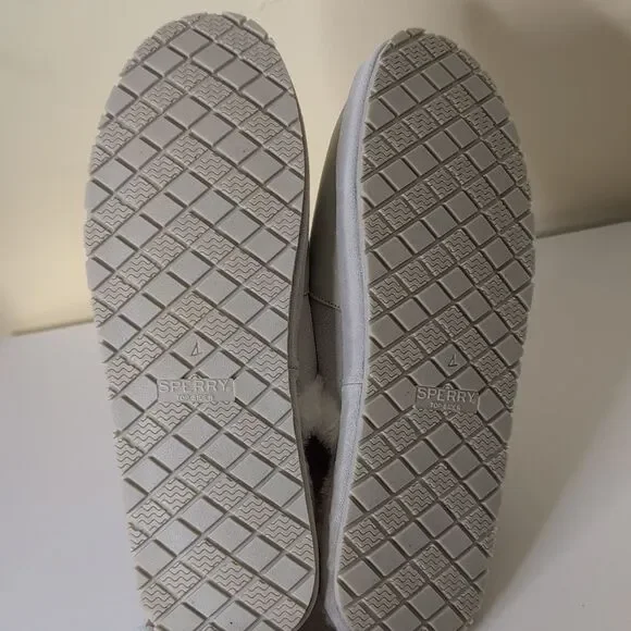 Sperry Women's 11 Cape May Mule Slipper In Ivory, NEW - Picture 6 of 11